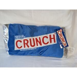 Nestlé Crunch Candy Bar BluePillow Vintage New
